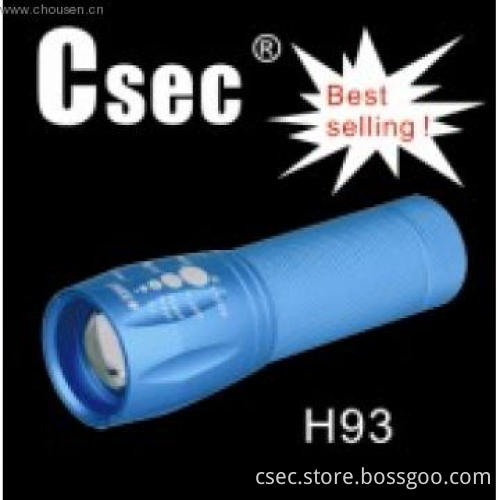 LED flashlight with energy saving